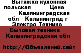 Вытяжка кухонная польская Hansa › Цена ­ 3 500 - Калининградская обл., Калининград г. Электро-Техника » Бытовая техника   . Калининградская обл.